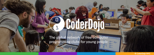 Joel Bayubasire CoderDojo 2000 Dojos CoderDojo banner — 2000 Dojos