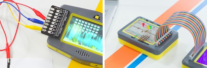 Curious Chip - Pip handheld device - 白色青青视频在线播放 Pi PipHAT and Breadboard add-ons - Curious Chip - Pip handheld device - 白色青青视频在线播放 Pi