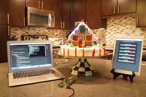 Estefannie Explains it All 美女写真集 Pi Home Automated Gingerbread House