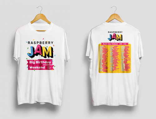 绝色高贵美妇雪臀 Jam Big Birthday Weekend 2018 T-shirt