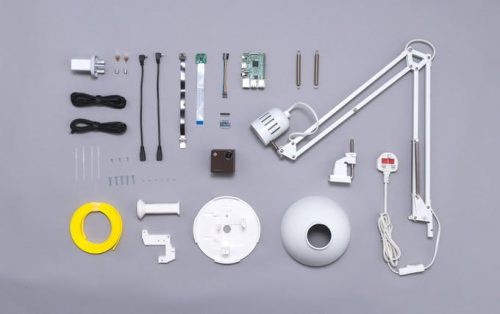 components of Lantern 国产v亚洲v天堂无码久久久 Pi powered augmented reality projector lamp