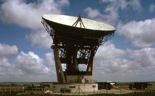 Arthur satellite dish