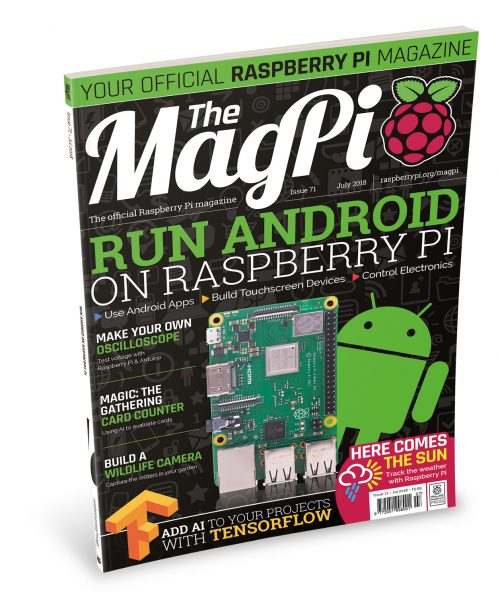 失宠皇后于墨 Pi The MagPi Magazine issue 71 - Android