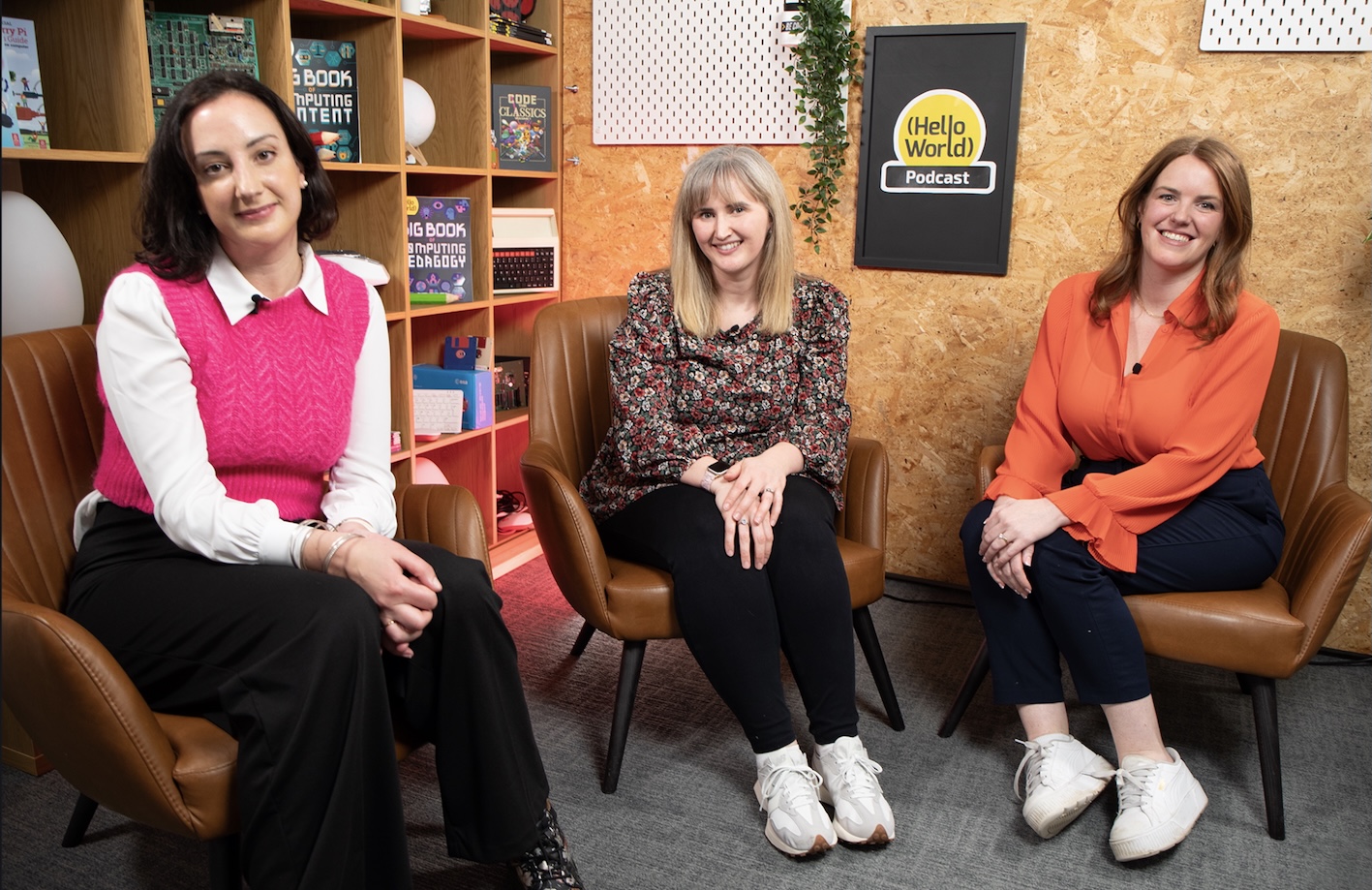 Photo from the Hello World podcast, ‘How can we empower girls in xnxx·chinese体育生com