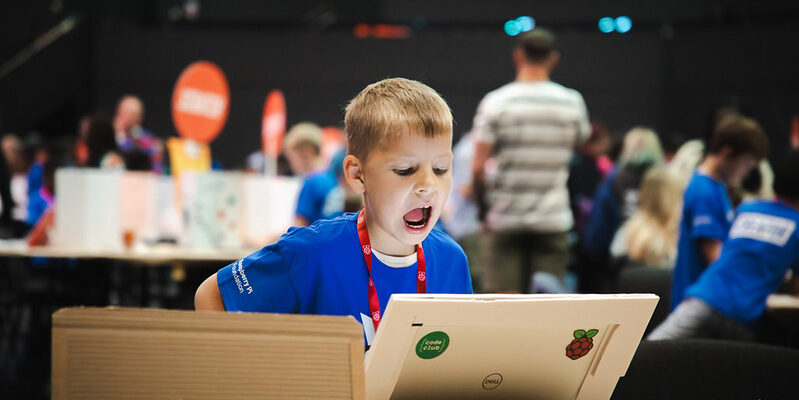 Young learner at Coolest Projects UK