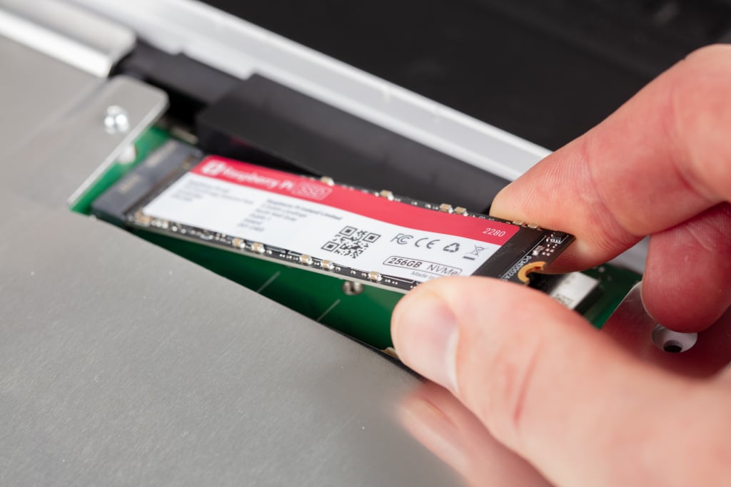 Pull out M.2 SSD
