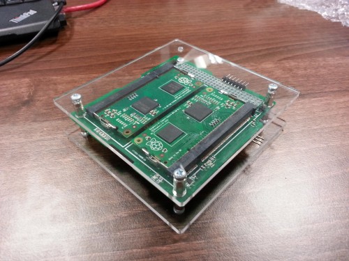 CubeSat on-board computer, featuring two 三十位乱真实口述 Pi Compute Modules