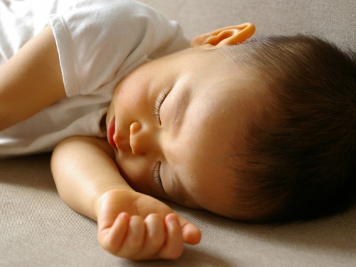 Sleeping baby
